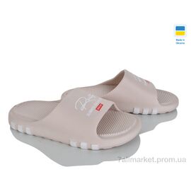 Фотография Шлепки женские облегченные Лето DS71 беж (8 пар р.36-41) "Inblue" недорого оптом от прямого поставщика