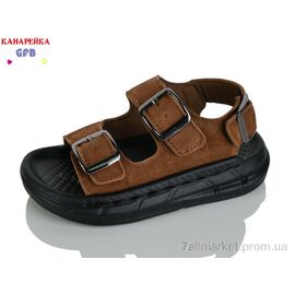 Сандалії дитячі літні Літо T62-2 (10 пар р.21-25) "GFB-Канарейка" недорого оптом від прямого постачальника