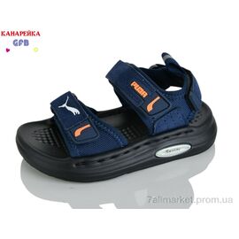 Сандалії дитячі літні Літо T66-2 (10 пар р.21-25) "GFB-Канарейка" недорого оптом від прямого постачальника