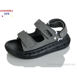 Сандалії дитячі літні Літо S73-5 (10 пар р.26-30) "GFB-Канарейка" недорого оптом від прямого постачальника