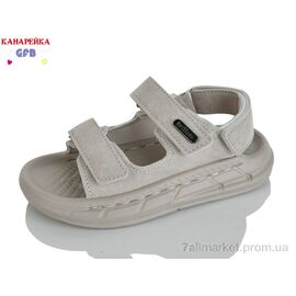 Сандалії дитячі літні Літо S73-6 (10 пар р.26-30) "GFB-Канарейка" недорого оптом від прямого постачальника