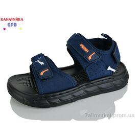 Сандалії дитячі літні Літо R86-2 (10 пар р.32-37) "GFB-Канарейка" недорого оптом від прямого постачальника