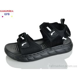 Сандалії дитячі літні Літо R86-6 (10 пар р.32-37) "GFB-Канарейка" недорого оптом від прямого постачальника