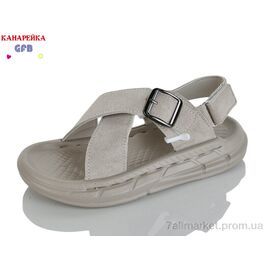 Сандалії дитячі літні Літо R85-6 (10 пар р.31-36) "GFB-Канарейка" недорого оптом від прямого постачальника