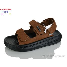 Сандалії дитячі літні Літо R83-2 (10 пар р.31-36) "GFB-Канарейка" недорого оптом від прямого постачальника