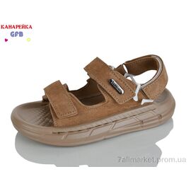Сандалії дитячі літні Літо R83-3 (10 пар р.31-36) "GFB-Канарейка" недорого оптом від прямого постачальника