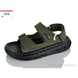Сандалії дитячі літні Літо R83-7 (10 пар р.31-36) "GFB-Канарейка" недорого оптом від прямого постачальника