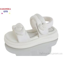 Босоніжки дитячі літні Літо T67-1 (8 пар р.23-28) "GFB-Канарейка" недорого оптом від прямого постачальника
