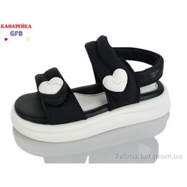 Босоніжки дитячі літні Літо T67-2 (8 пар р.23-28) "GFB-Канарейка" недорого оптом від прямого постачальника