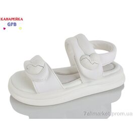 Босоніжки дитячі літні Літо S77-1 (8 пар р.28-33) "GFB-Канарейка" недорого оптом від прямого постачальника