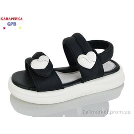 Босоніжки дитячі літні Літо S77-2 (8 пар р.28-33) "GFB-Канарейка" недорого оптом від прямого постачальника