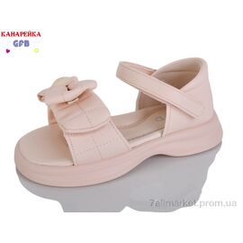 Босоніжки дитячі літні Літо A72-3 (8 пар р.28-33) "GFB-Канарейка" недорого оптом від прямого постачальника