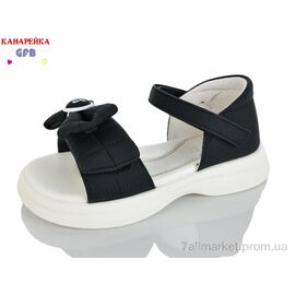 Босоніжки дитячі літні Літо A72-4 (8 пар р.28-33) "GFB-Канарейка" недорого оптом від прямого постачальника