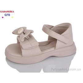 Босоніжки дитячі літні Літо A72-6 (8 пар р.28-33) "GFB-Канарейка" недорого оптом від прямого постачальника