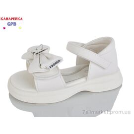 Босоніжки дитячі літні Літо S71-1 (8 пар р.28-33) "GFB-Канарейка" недорого оптом від прямого постачальника