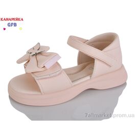 Босоніжки дитячі літні Літо S71-3 (8 пар р.28-33) "GFB-Канарейка" недорого оптом від прямого постачальника