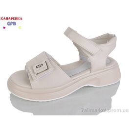 Босоніжки дитячі літні Літо R848-2 (8 пар р.32-37) "GFB-Канарейка" недорого оптом від прямого постачальника