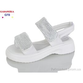 Босоніжки дитячі літні Літо R846-1 (8 пар р.32-37) "GFB-Канарейка" недорого оптом від прямого постачальника