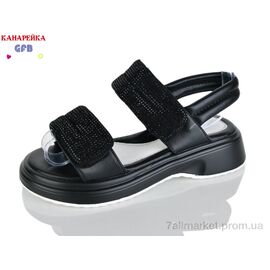 Босоніжки дитячі літні Літо R846-4 (8 пар р.32-37) "GFB-Канарейка" недорого оптом від прямого постачальника