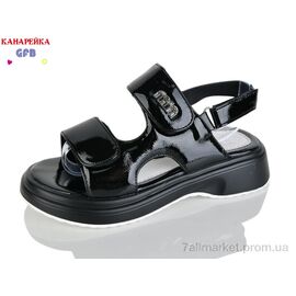 Босоніжки дитячі літні Літо R843-4 (8 пар р.32-37) "GFB-Канарейка" недорого оптом від прямого постачальника