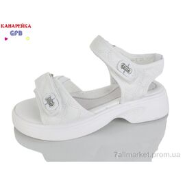 Босоніжки дитячі літні Літо R840-1 (8 пар р.32-37) "GFB-Канарейка" недорого оптом від прямого постачальника