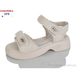 Босоніжки дитячі літні Літо R840-2 (8 пар р.32-37) "GFB-Канарейка" недорого оптом від прямого постачальника