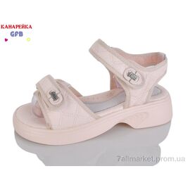 Босоніжки дитячі літні Літо R840-5 (8 пар р.32-37) "GFB-Канарейка" недорого оптом від прямого постачальника