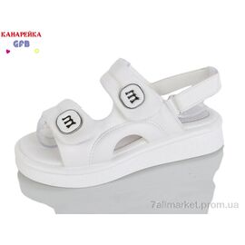 Босоніжки дитячі літні Літо R847-1 (8 пар р.32-37) "GFB-Канарейка" недорого оптом від прямого постачальника