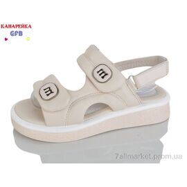 Босоніжки дитячі літні Літо R847-2 (8 пар р.32-37) "GFB-Канарейка" недорого оптом від прямого постачальника
