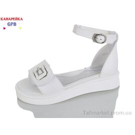 Босоніжки дитячі літні Літо R842-1 (8 пар р.32-37) "GFB-Канарейка" недорого оптом від прямого постачальника