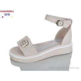 Босоніжки дитячі літні Літо R842-2 (8 пар р.32-37) "GFB-Канарейка" недорого оптом від прямого постачальника