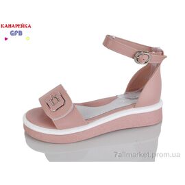 Босоніжки дитячі літні Літо R842-3 (8 пар р.32-37) "GFB-Канарейка" недорого оптом від прямого постачальника