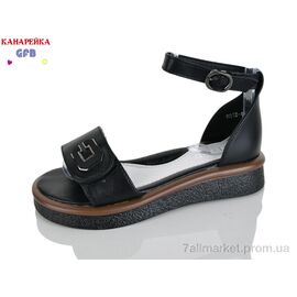 Босоніжки дитячі літні Літо R842-4 (8 пар р.32-37) "GFB-Канарейка" недорого оптом від прямого постачальника