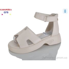 Босоніжки дитячі літні Літо R841-2 (8 пар р.32-37) "GFB-Канарейка" недорого оптом від прямого постачальника