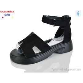 Босоніжки дитячі літні Літо R841-6 (8 пар р.32-37) "GFB-Канарейка" недорого оптом від прямого постачальника