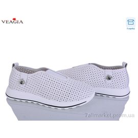 Туфлі жіночі стильні Літо N100-2 white (8 пар р.36-41) "Veagia-ADA" недорого оптом від прямого постачальника