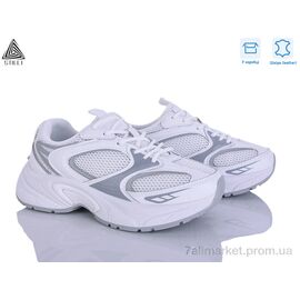 Фотография Кроссовки женские модные Весна/осень T50-3 шкіра (8 пар р.36-41) "STILLI Group" недорого оптом от прямого поставщика