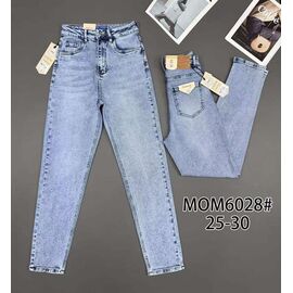 Фотография Джинсы женские 6028 l.blue р.25-30 "Vindassion" недорого оптом от прямого поставщика