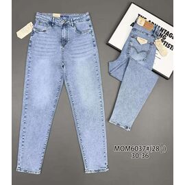 Фотография Джинсы женские 6037 l.blue р.30-36 "Vindassion" недорого оптом от прямого поставщика