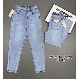 Фотография Джинсы женские 6046 l.blue р.32-42 "Vindassion" недорого оптом от прямого поставщика