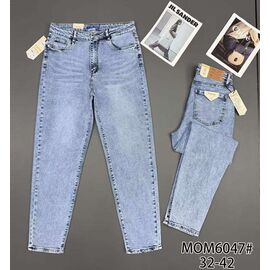 Фотография Джинсы женские 6047 l.blue р.32-42 "Vindassion" недорого оптом от прямого поставщика