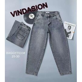 Фотография Джинсы женские 7033 blue р.25-30 "Vindassion" недорого оптом от прямого поставщика