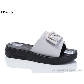 Фотография Шлепки женские облегченные Лето ZK701-10 (8 пар р.36-41) "Trendy" недорого оптом от прямого поставщика