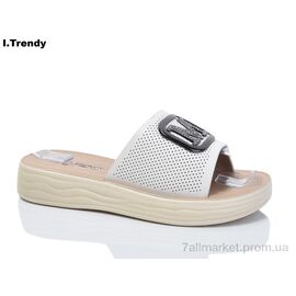 Фотография Шлепки женские облегченные Лето ZK703-21 (8 пар р.36-41) "Trendy" недорого оптом от прямого поставщика
