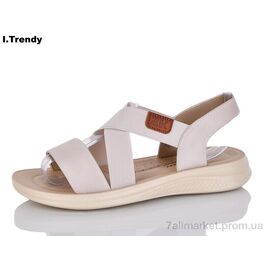 Фотография Босоножки женские летние Лето ZK305-3 (8 пар р.36-41) "Trendy" недорого оптом от прямого поставщика