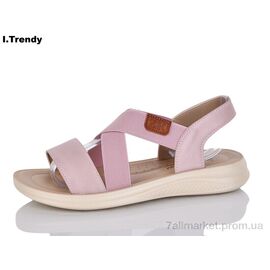 Фотография Босоножки женские летние Лето ZK305-5 (8 пар р.36-41) "Trendy" недорого оптом от прямого поставщика