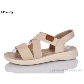 Фотография Босоножки женские летние Лето ZK305-6 (8 пар р.36-41) "Trendy" недорого оптом от прямого поставщика
