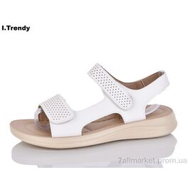 Фотография Босоножки женские летние Лето ZK303-2 (8 пар р.36-41) "Trendy" недорого оптом от прямого поставщика