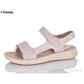 Фотография Босоножки женские летние Лето ZK303-3 (8 пар р.36-41) "Trendy" недорого оптом от прямого поставщика