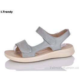 Фотография Босоножки женские летние Лето ZK303-10 (8 пар р.36-41) "Trendy" недорого оптом от прямого поставщика